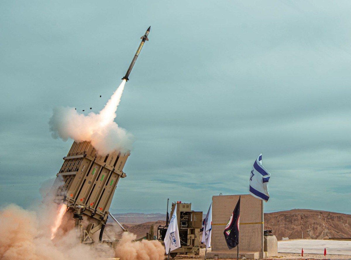 כיפת ברזל בפעולה (צילום: משרד הביטחון) כיפת ברזל בפעולה (צילום: משרד הביטחון)