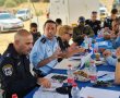 דניאל קופף (צילום: דו"צ) משטרת ישראל ערכה תרגיל חירום כחלק מהיערכות למזג אויר חם וקיצון במרחב יישובי המועצה האזורית לכיש