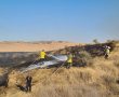 דניאל קופף (צילום: דו"צ)  שרפות בעוטף כתוצאה משיגור בלוני תבערה
