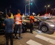 שניים נפצעו בתאונת דרכים בכביש S בכניסה לרובע ז׳ 